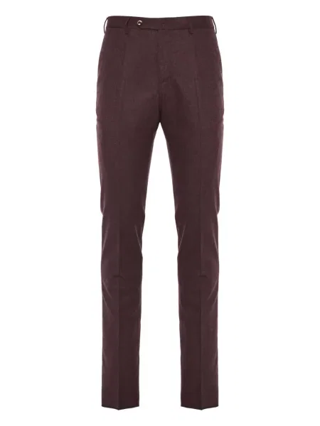 Pantaloni Pt Torino de lână roșu