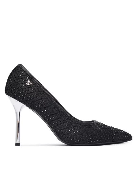 Pantofi cu subțire KARL LAGERFELD Sarabande negru