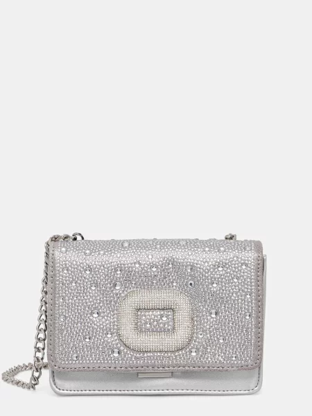 Чанта Steve Madden Bflonne сребристо