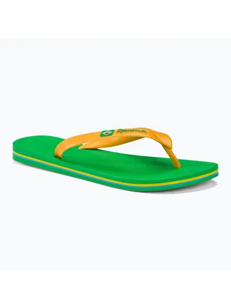 Мъжки джапанки Ipanema Clas Brasil II AD green/yellow жълто