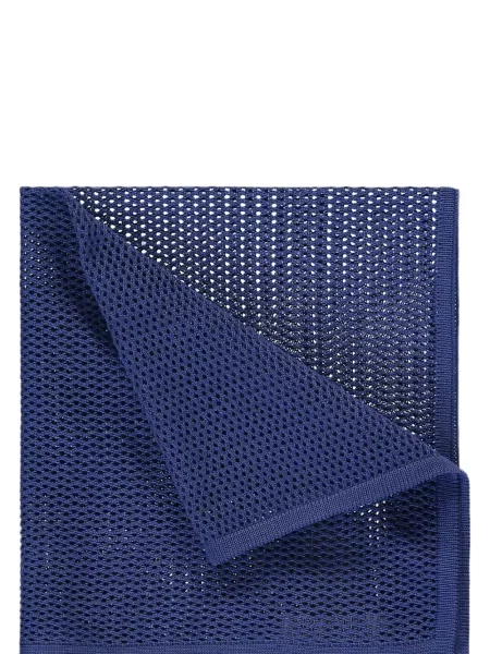 Cravată Zegna tricotate albastru
