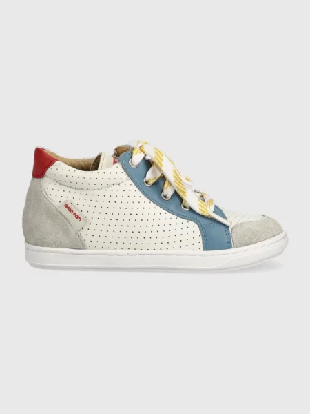 Shoo Pom kožené sneakers boty šedé