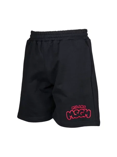 Krótkie szorty Msgm czarne