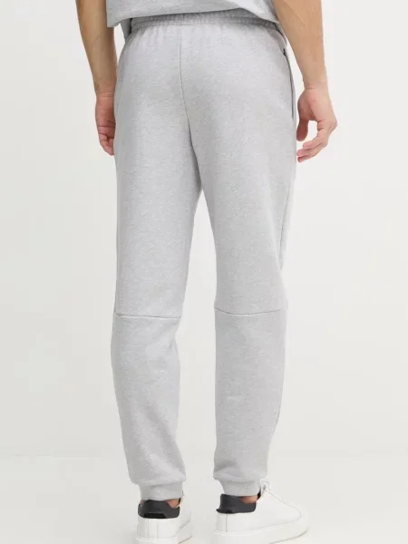 Długie spodnie Lacoste Tapered Leg jasnoszary S szare