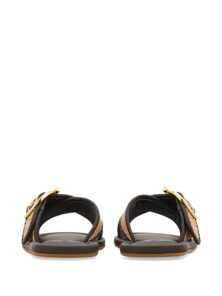 Šľapky Ferragamo hnedá
