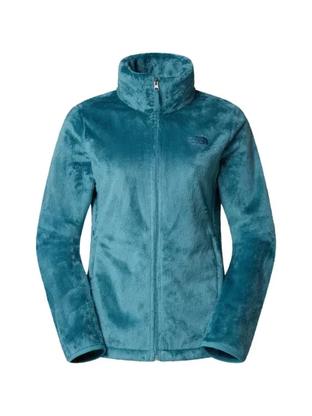 Geacă The North Face din fleece albastru