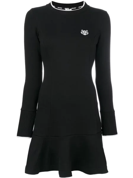Rochie Kenzo cu dungi de tigru negru