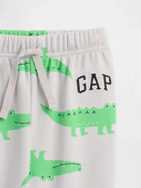 Спортни панталони Gap сиво