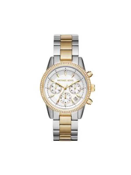 Michael Kors Analógové hodinky zlatá strieborná