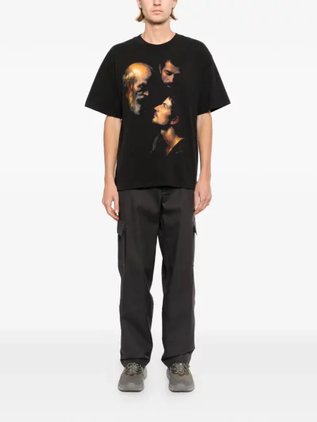 Tricou Melt cu imagine negru