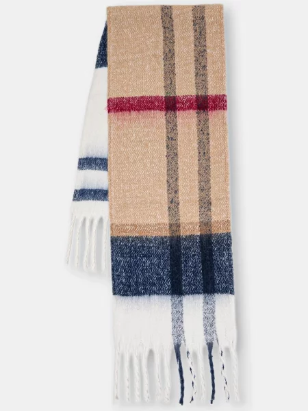 Šal Barbour s uzorkom smeđa