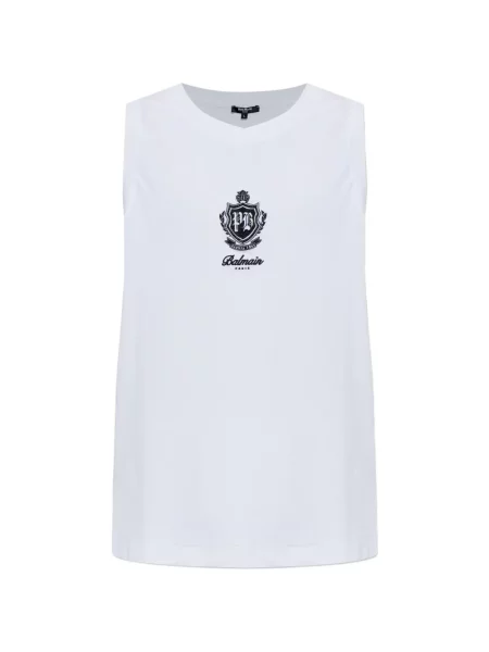 Vesta Balmain s autogramem bílá