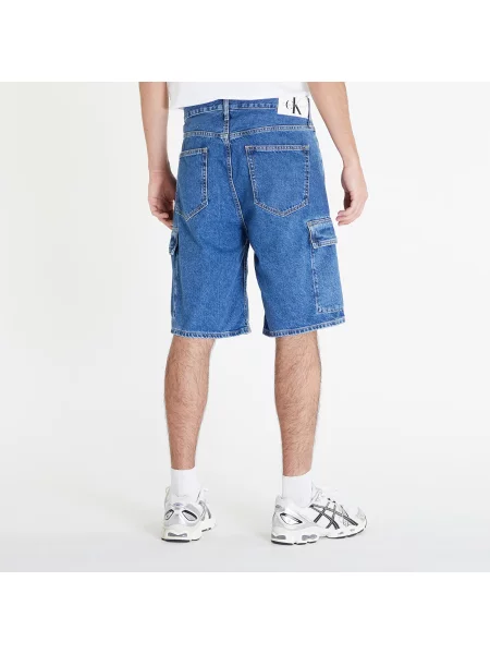 Calvin Klein Jeans Loose Cargo Short Denim Medium