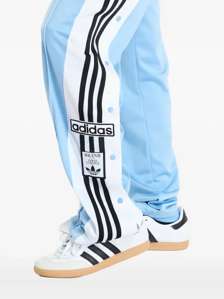 Top sport Adidas cu dungi de catifea cord tenis albastru