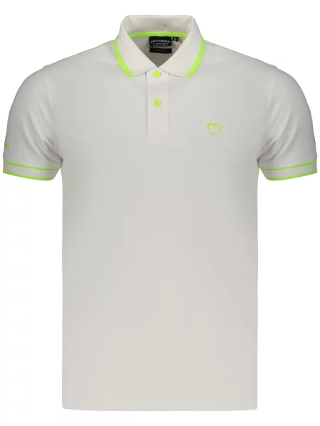 Tricou polo Baci&amp;abbracci alb