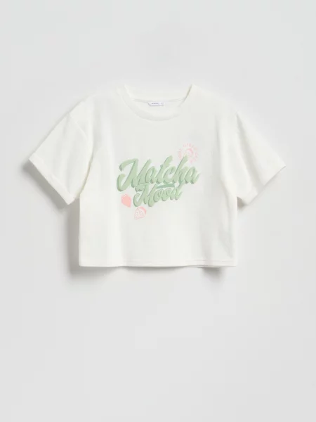 Reserved Tricou cu adaos de crem