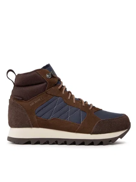 Merrell Sneakersy Alpine Sneaker Mid Plr Wp 2 brązowy
