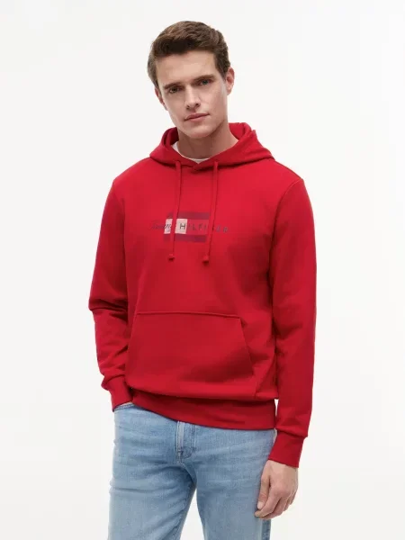 Palton Tommy Hilfiger roșu