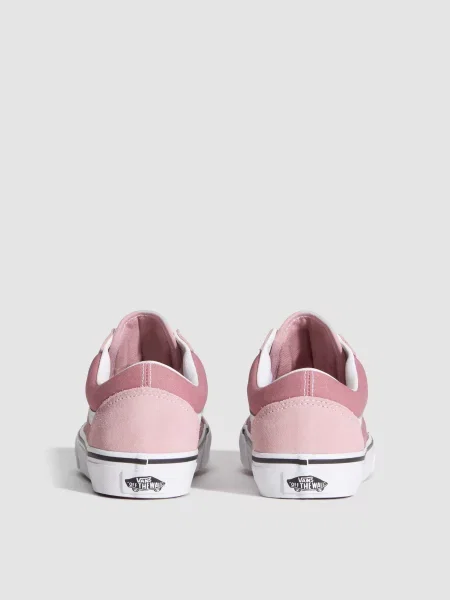 Замшевые кеды Vans розовые