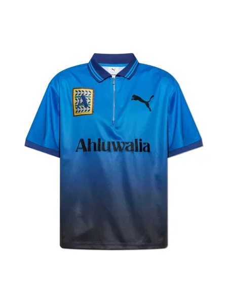 Koszulka polo Puma niebieska