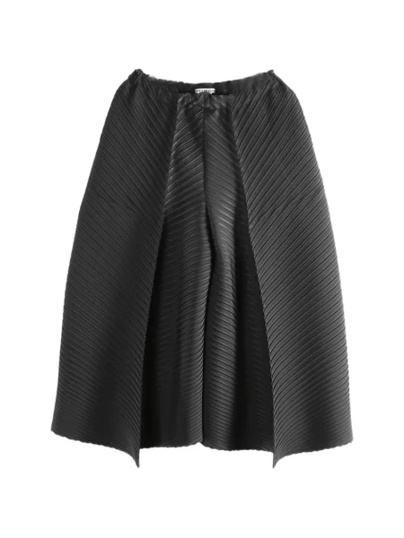 Pantaloni Issey Miyake plisate negru