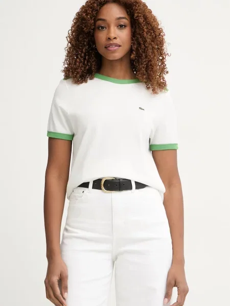Lacoste kratka majica bela
