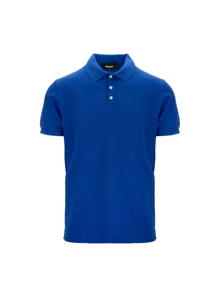 Koszulka polo Dsquared2 niebieska