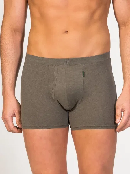 Zd ZERO DEFECTS Boxeri Heracles Soy fiber închis verde