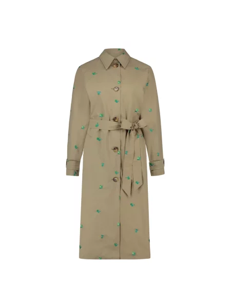 Długi trencz Fabienne Chapot beżowy
