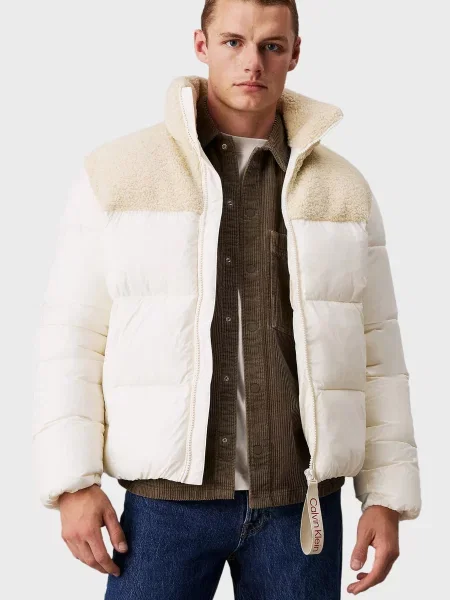 Джинсовая куртка Calvin Klein Jeans белая