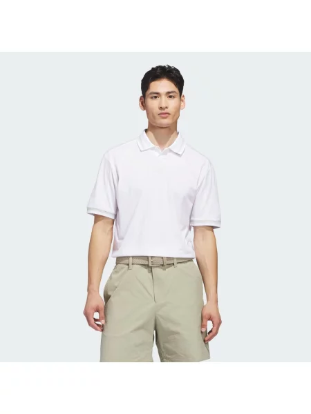 KOSZULKA POLO BEYOND VENT TWISTKNIT białe
