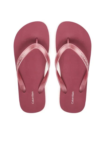 Japonke Calvin Klein Flatform Flip Flop Met Tpu roza