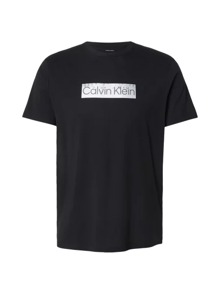 Calvin Klein Tricou gri deschis negru