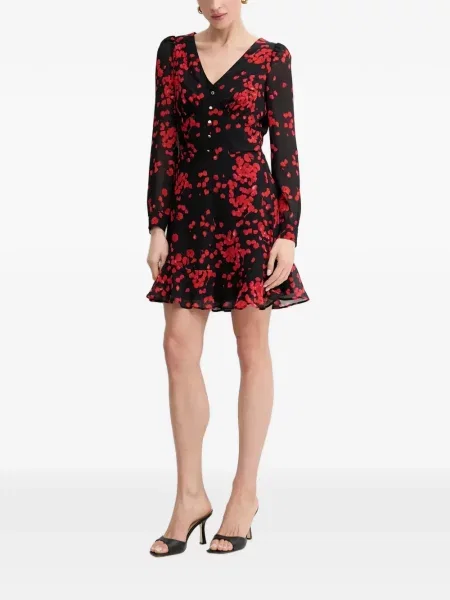 Rochie mini Morgan cu imagine negru