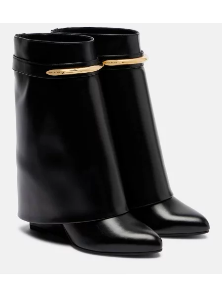 Botine Givenchy din piele negru