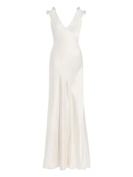 Rochie maxi Jenny Packham cu funde de costum