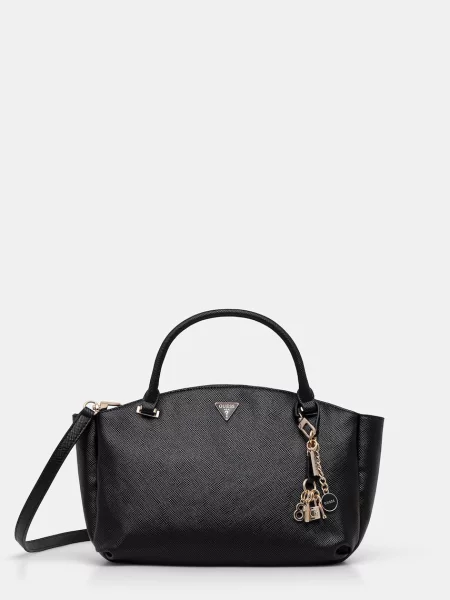 Guess geantă crossbody pentru femei cu imitație de piele GILDA negru