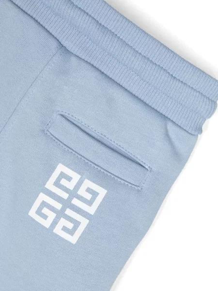 Spodnie dziecięce Givenchy niebieskie