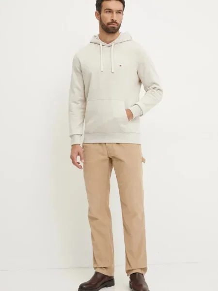 Hoodie Tommy Hilfiger s kapuco siva