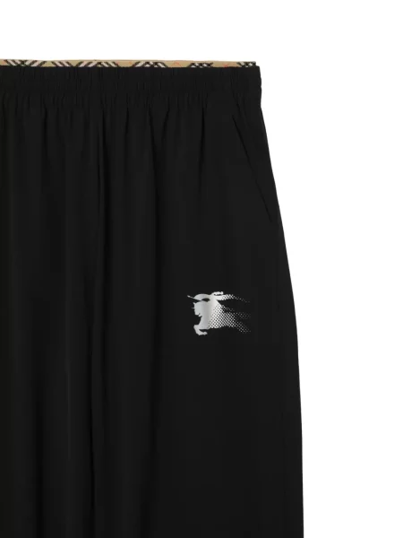 Pantaloni de jogging Burberry alergare stretch negru