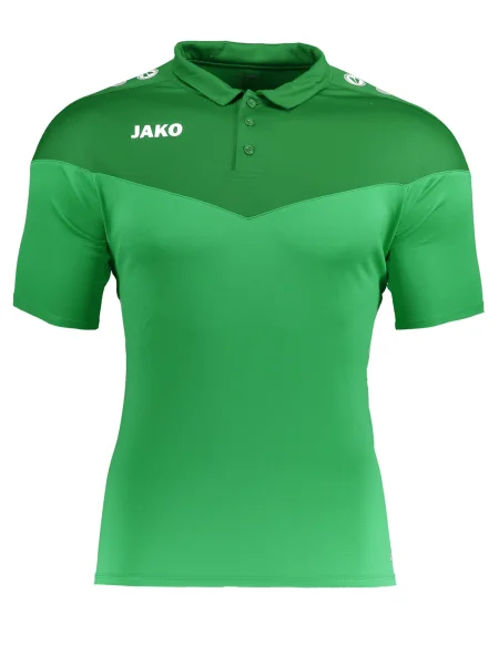 JAKO Funkční tričko Champ zelená / tmavě zelená bílá