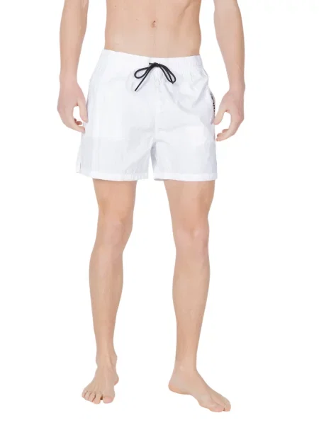 Kratke hlače Emporio Armani Underwear bela