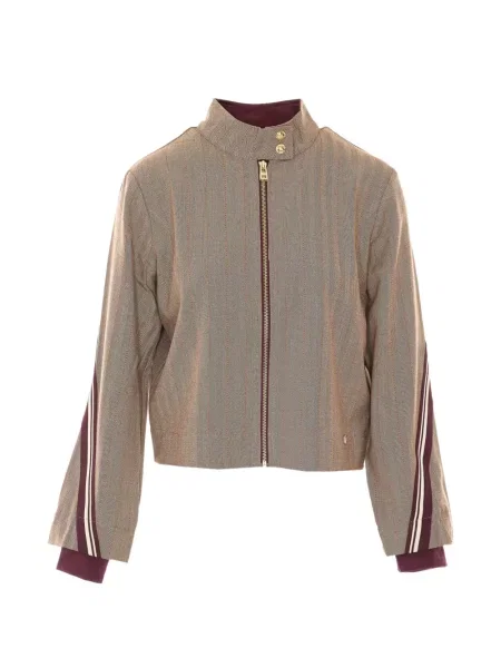 Geacă Liu Jo cu model herringbone