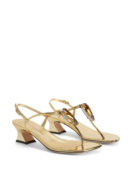 Kalnų krištolas stringai Giuseppe Zanotti auksinė