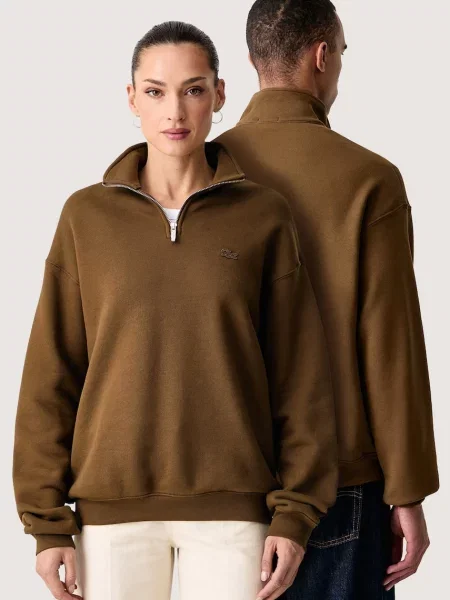 Суитчър Lacoste кафяво