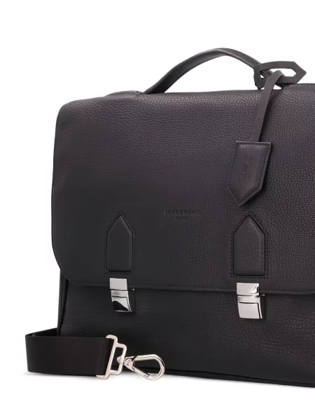 Geantă Longchamp din piele negru