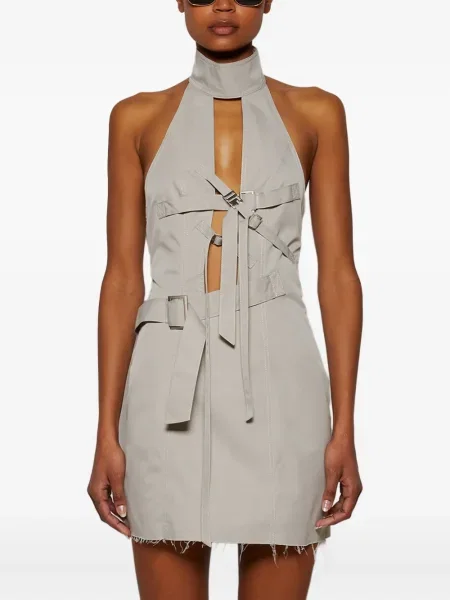 Rochie Natasha Zinko cu cataramă cu gât halter de costum