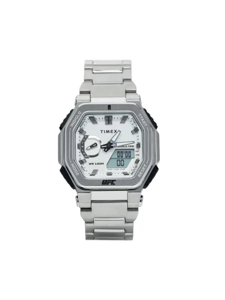 Часы Timex серебряные