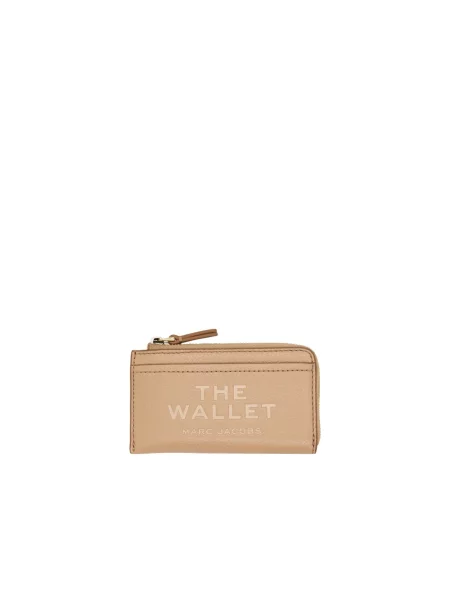 Portfel Marc Jacobs skórzany brązowy