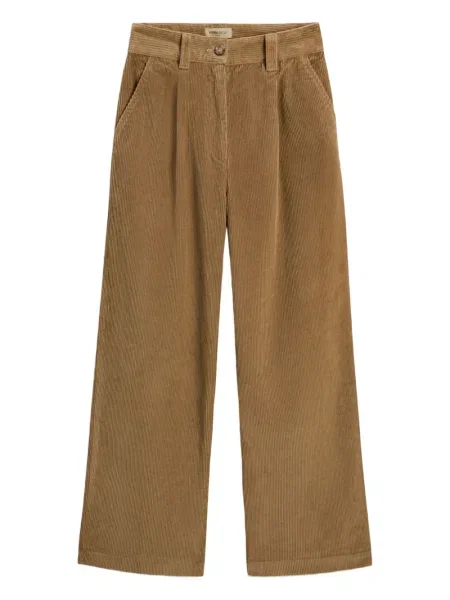 Pantaloni Woolrich de catifea cord maro